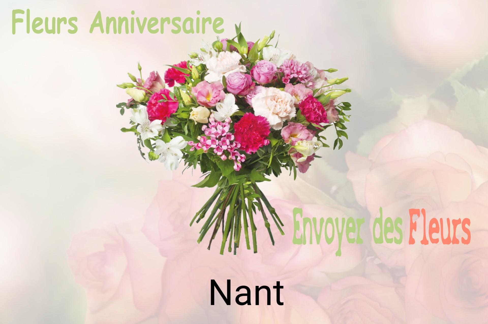 Bouquet de fleurs d’anniversaire livré à Nant